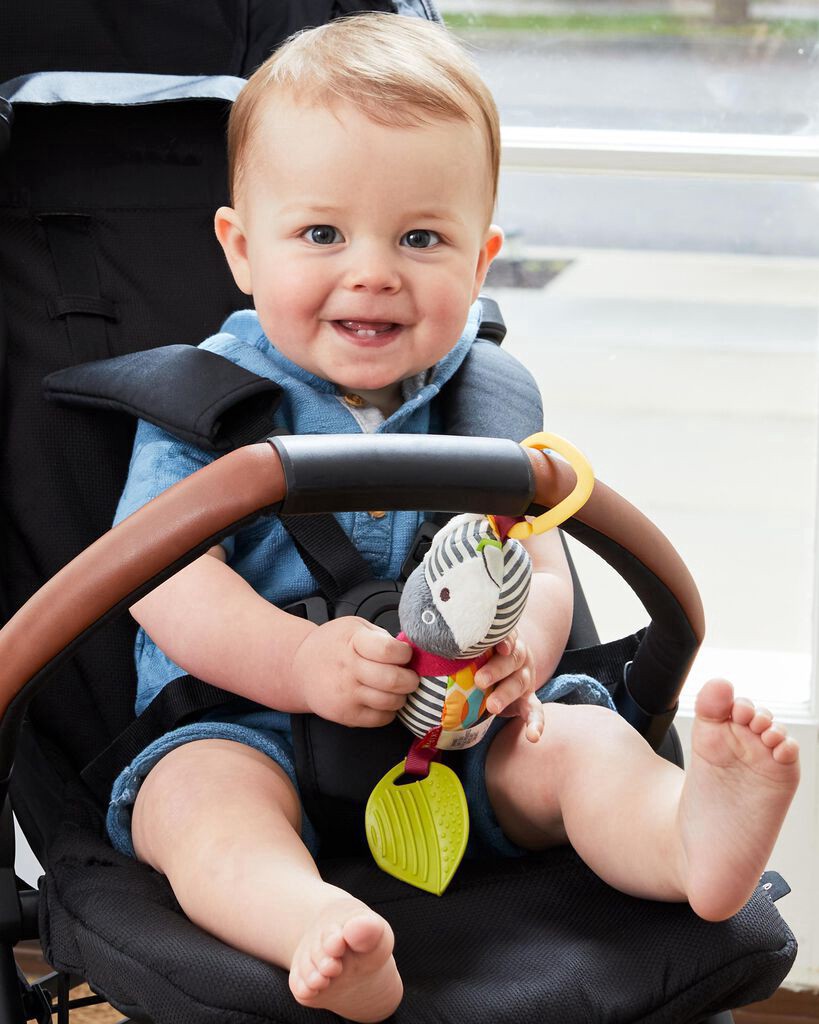 slide 5 of 7, Skip Hop SKIP*HOP Zebra Bandana Buddies Chime & Teether Toy, 1 ct