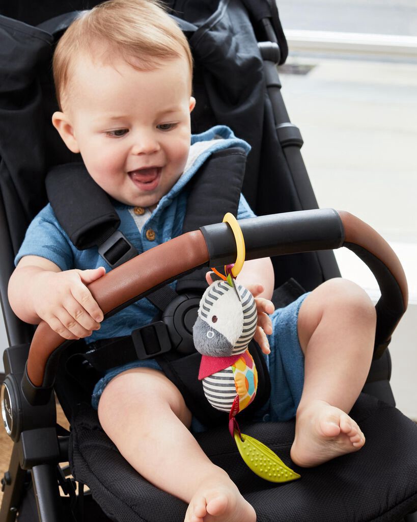 slide 4 of 7, Skip Hop SKIP*HOP Zebra Bandana Buddies Chime & Teether Toy, 1 ct