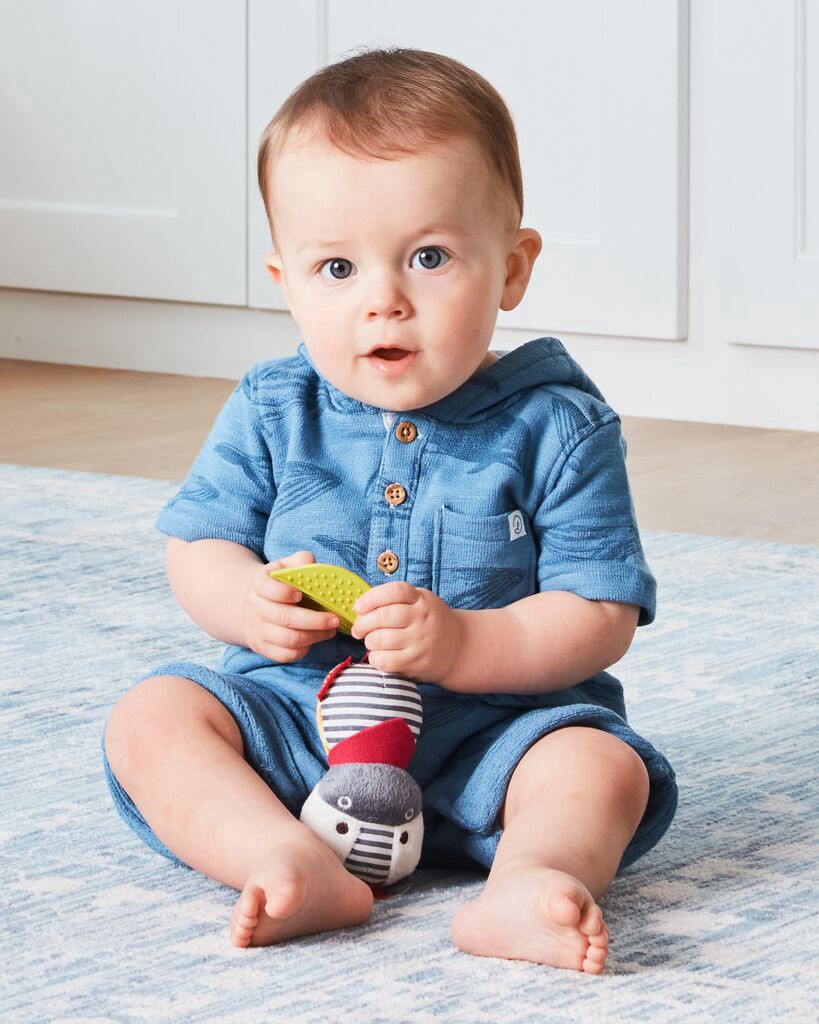 slide 7 of 7, Skip Hop SKIP*HOP Zebra Bandana Buddies Chime & Teether Toy, 1 ct