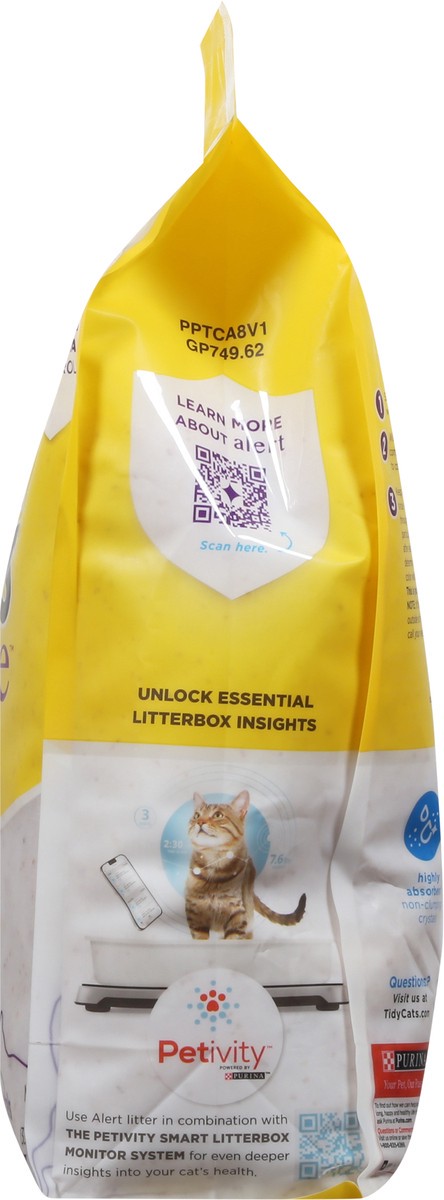 slide 7 of 9, Tidy Cats Purina Tidy Cats Tidy Care Alert Litter with Silica Crystals, 8 lb