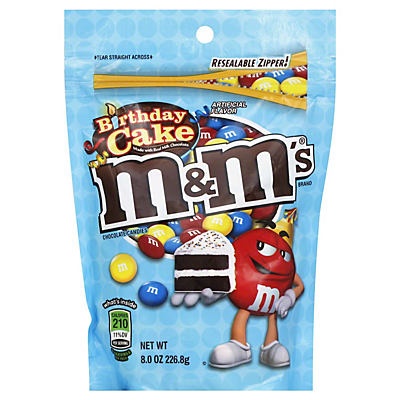 12 Pcs 90th Birthday Candy M&M's Party Favor Packs Milk Chocolate, 12 Pack  - Mariano's