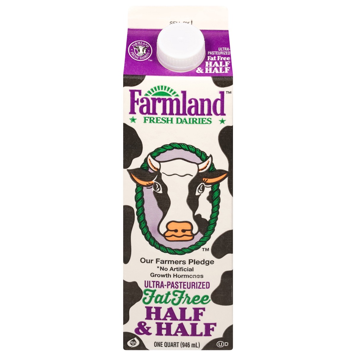 slide 2 of 14, Farmland Fat Free Half & Half 1 qt, 1 qt