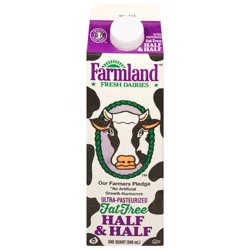Farmland Fat Free Half & Half 1 qt