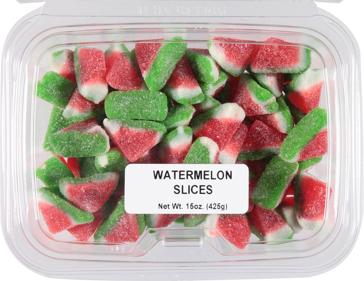 slide 4 of 11, JLM Manufacturing Watermelon Slices Candy 15 oz, 15 oz