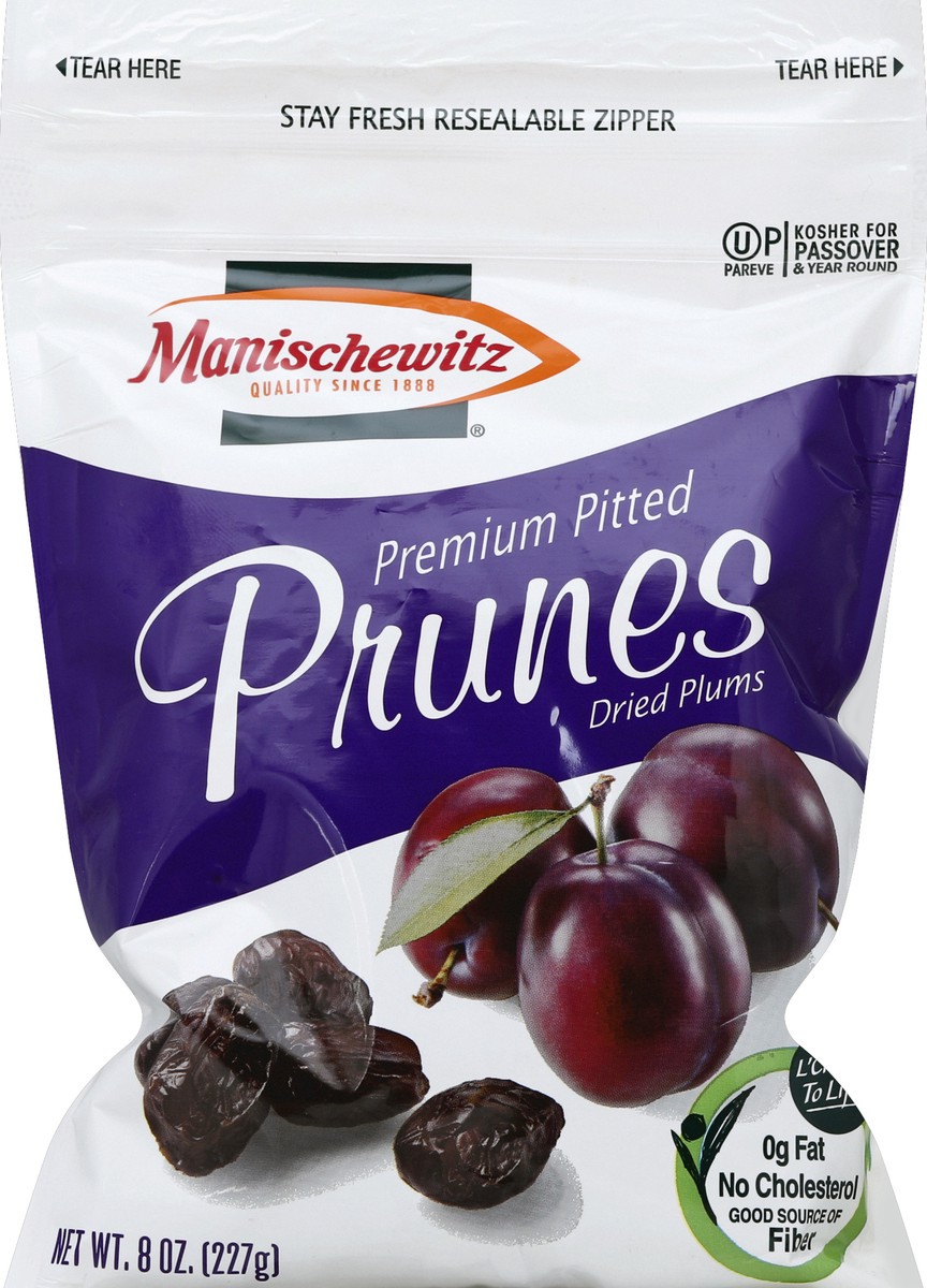 slide 3 of 5, Manischewitz Pitted Fruit Dried Prunes, 8 oz