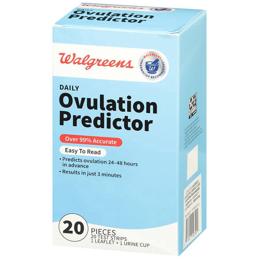 slide 2 of 3, Walgreens Daily Ovulation Predictor Test Strips, 20 ct