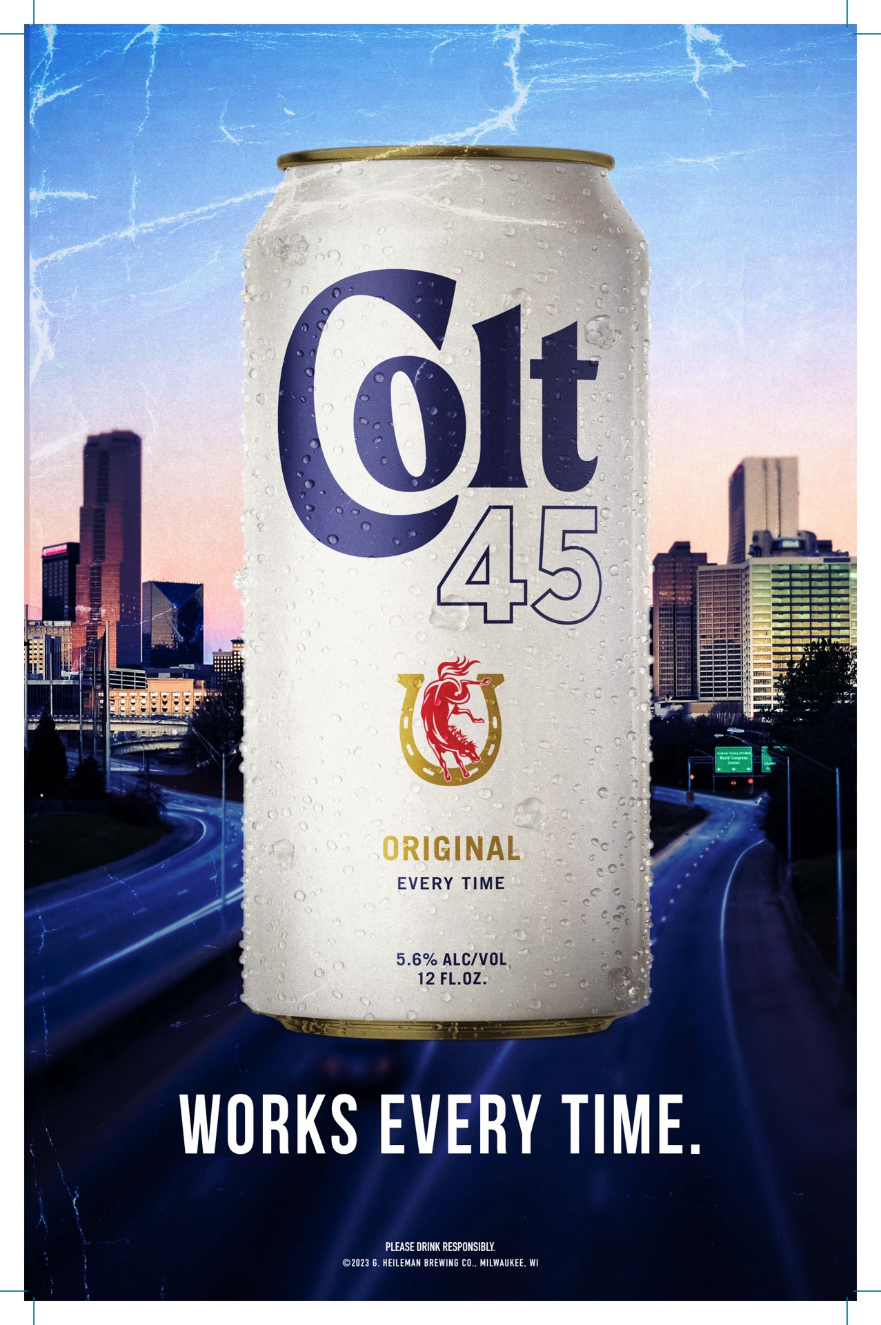 slide 1 of 3, Colt 45 Malt Liquor Colt 45 Original, 24 fl oz Can, 24 oz