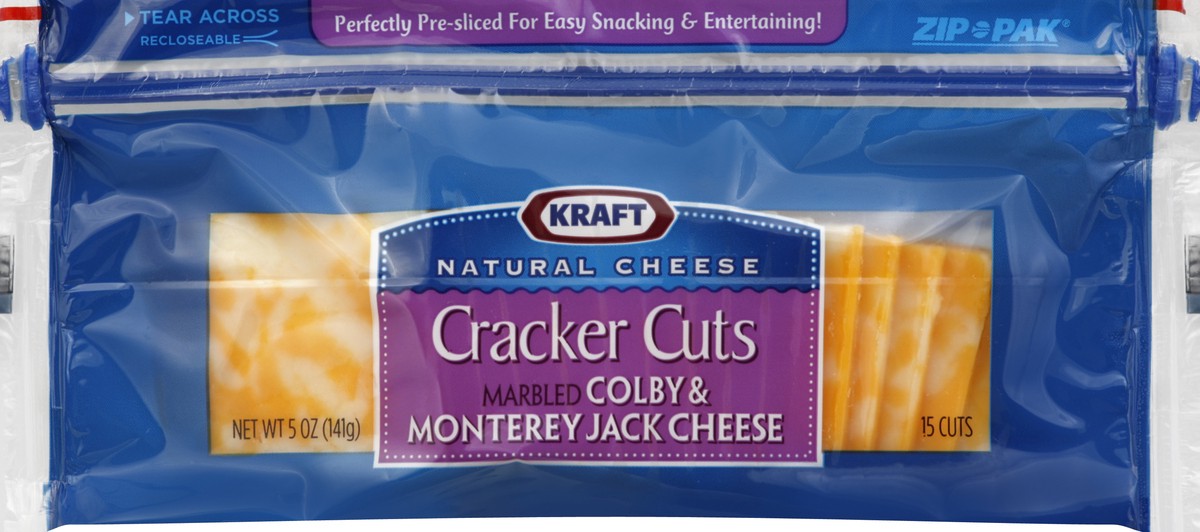 slide 5 of 5, Kraft Cheese Cuts 15 ea, 15 ct