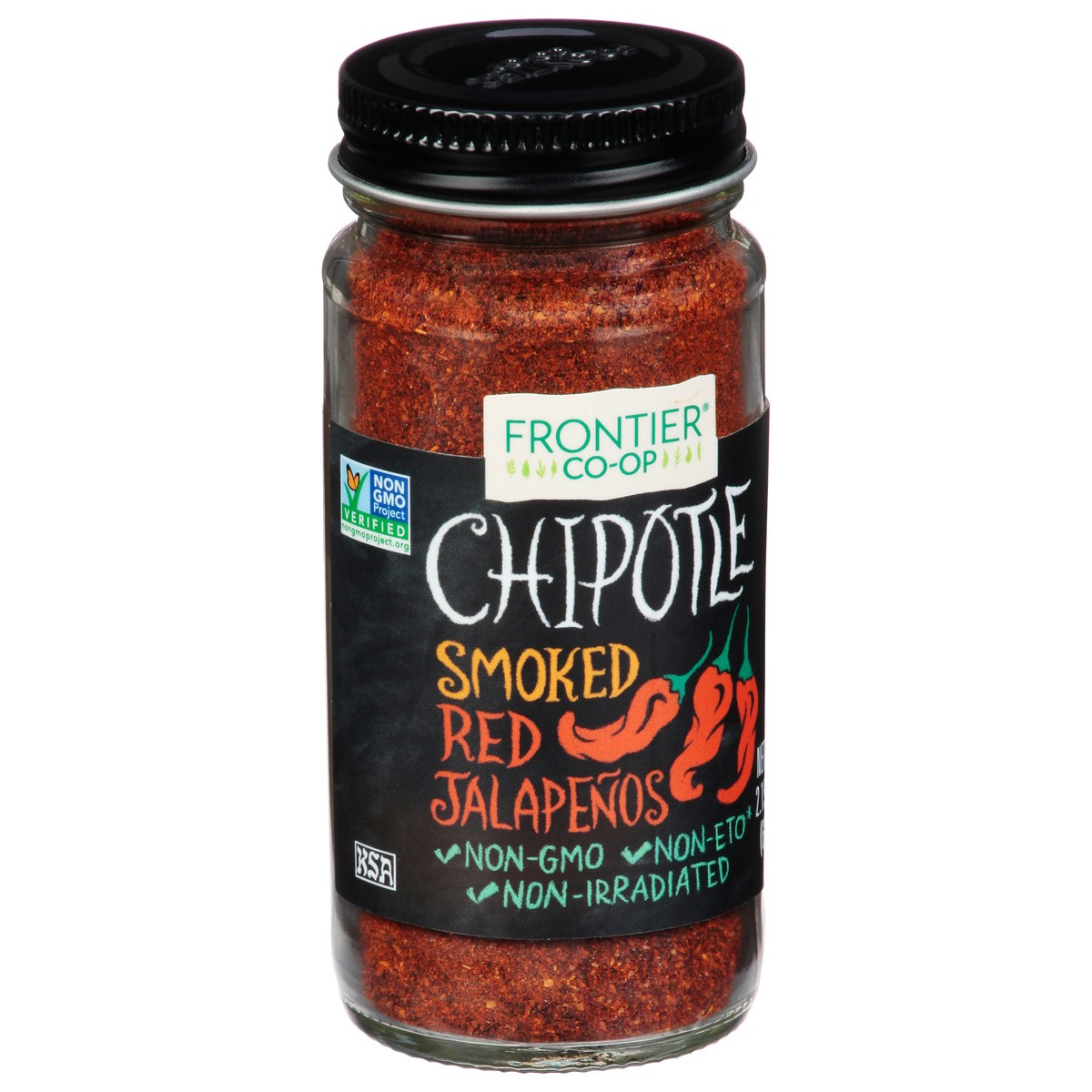 slide 2 of 12, Frontier Co-Op Smoked Red Jalapenos Chipotle 2.15 oz, 2.15 oz