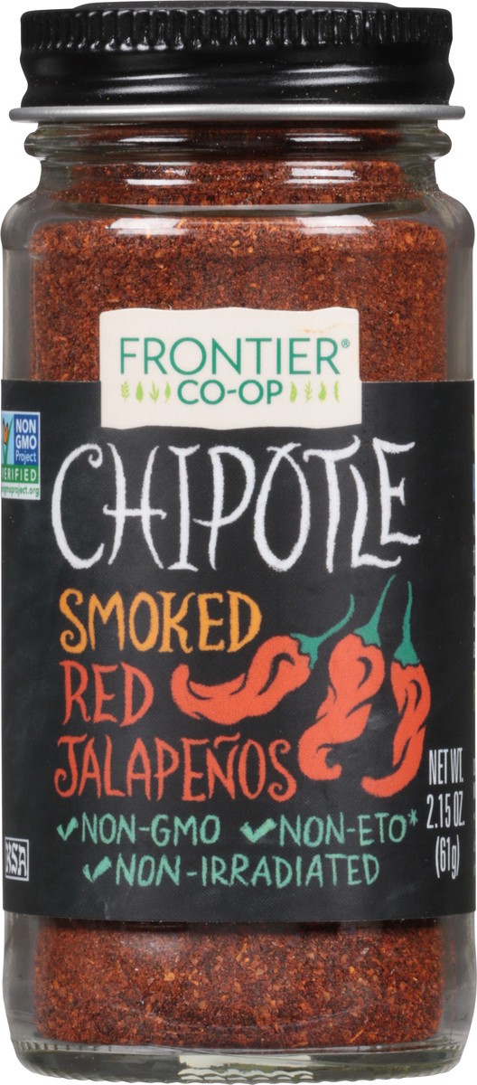 slide 8 of 12, Frontier Co-Op Smoked Red Jalapenos Chipotle 2.15 oz, 2.15 oz