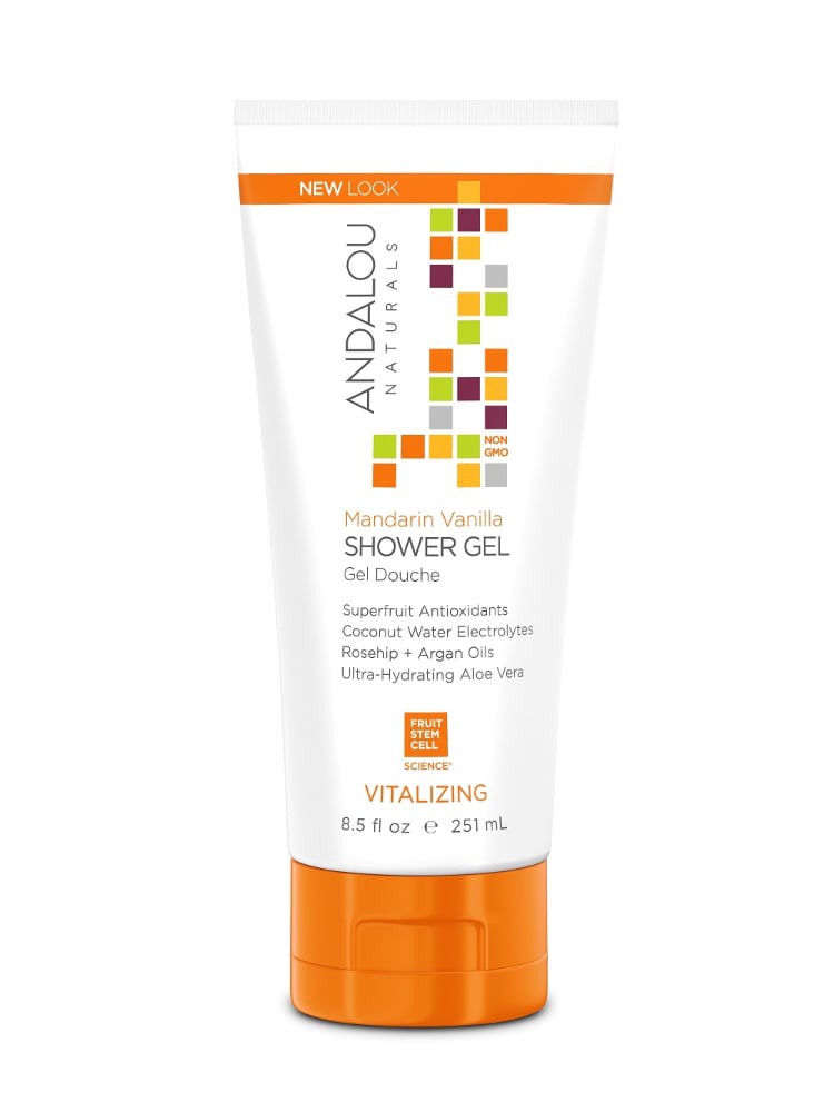 slide 1 of 2, Andalou Naturals Shower Gel 8.5 oz, 8.5 oz