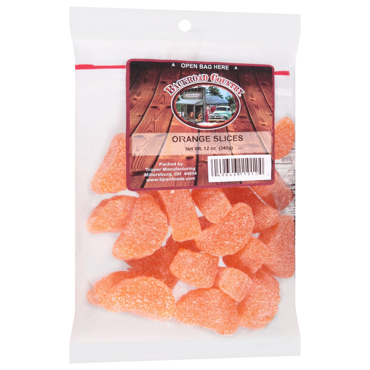 slide 1 of 14, Backroad Country Orange Slices Candy 12 oz, 12 oz