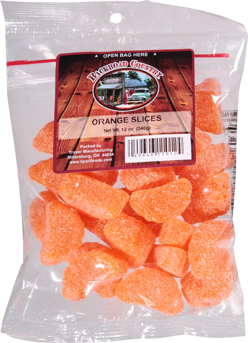 slide 10 of 14, Backroad Country Orange Slices Candy 12 oz, 12 oz