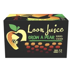 Loon Juice Cider Pear - 6 ct; 12 oz