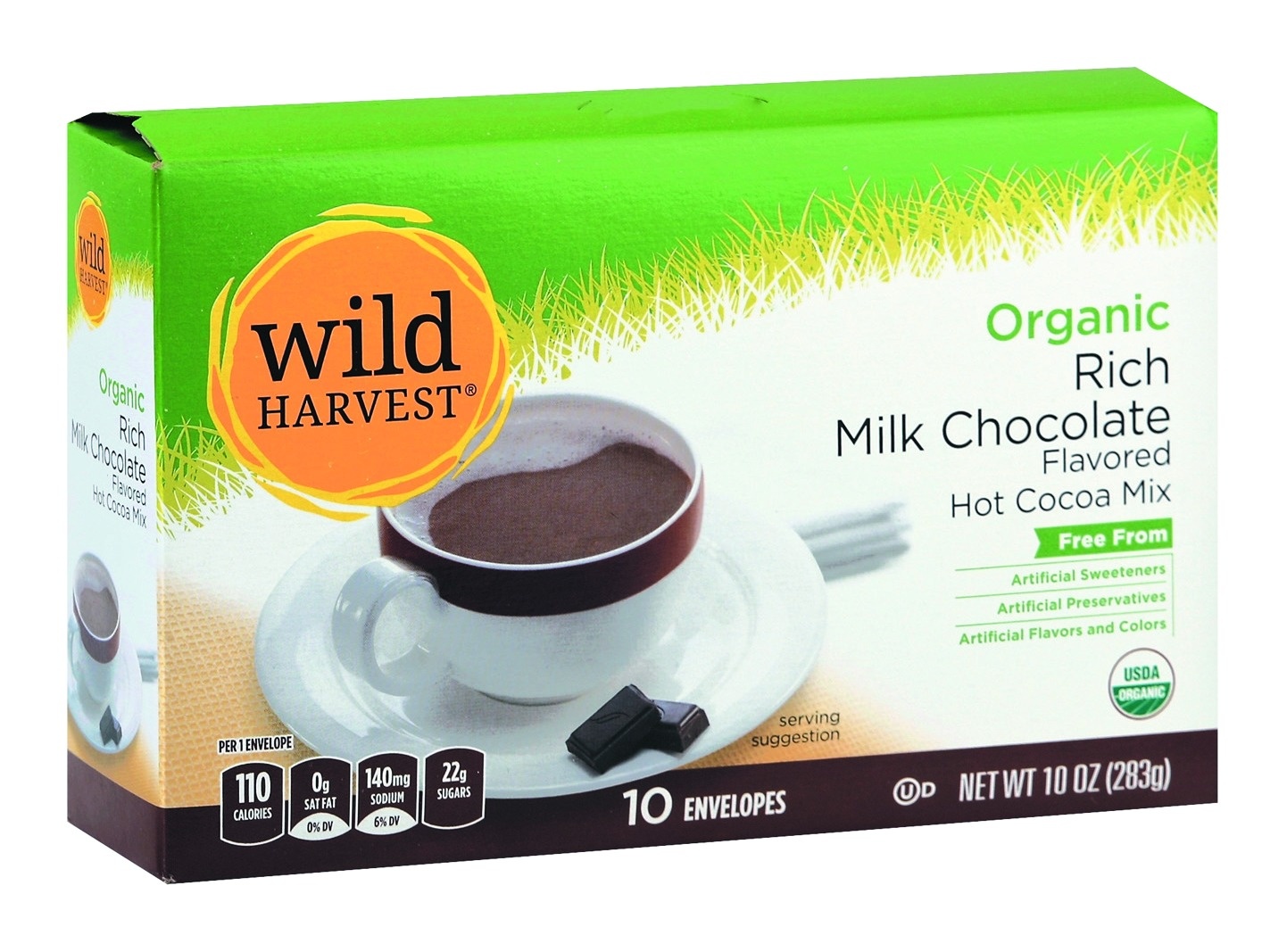 slide 1 of 1, Wild Harvest Rich Chocolate Hot Cocoa - 10 ct, 10 ct