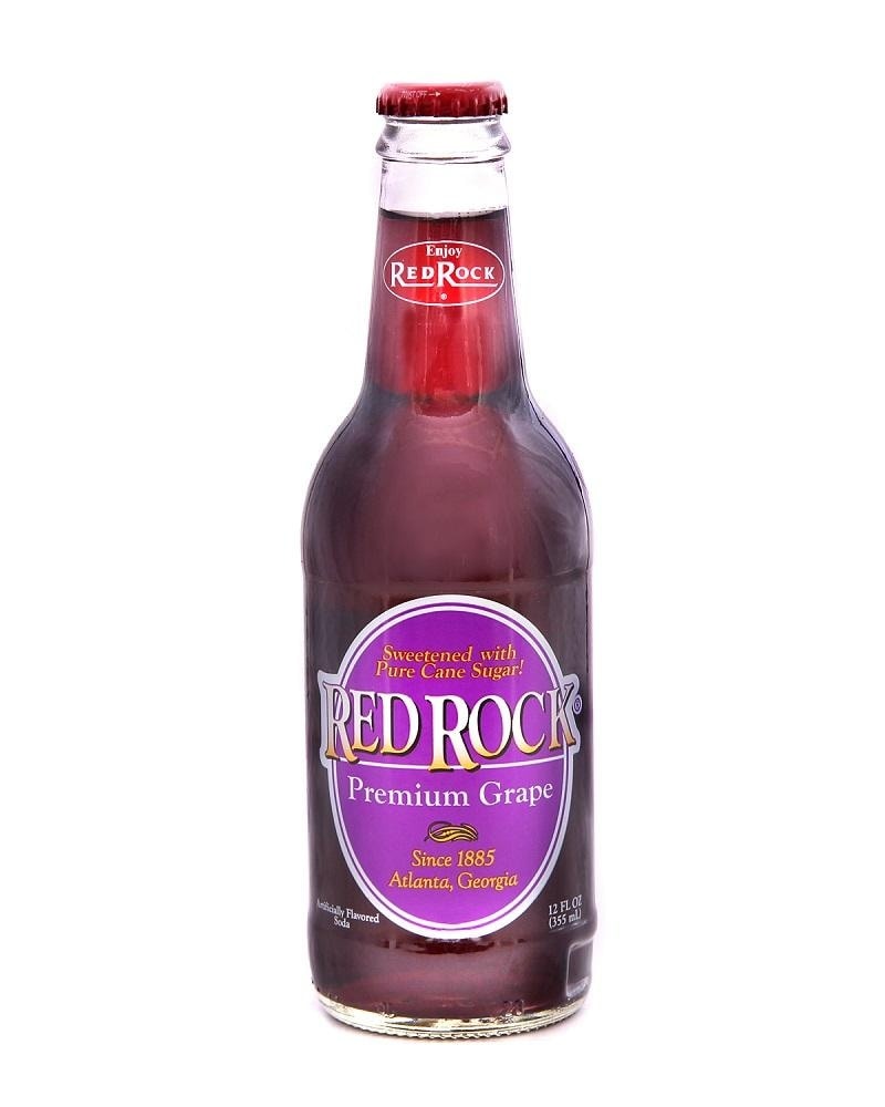 slide 1 of 1, Red Rock Premium Grape Soda, 12 fl oz