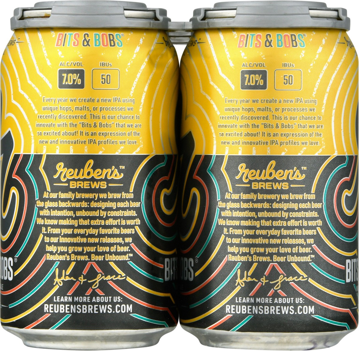 slide 3 of 11, Reuben's Brews India Pale Ale Bits & Bobs Beer 6 ea, 6 ct; 12 fl oz