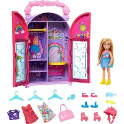 Barbie Chelsea Closet Playset 17pc