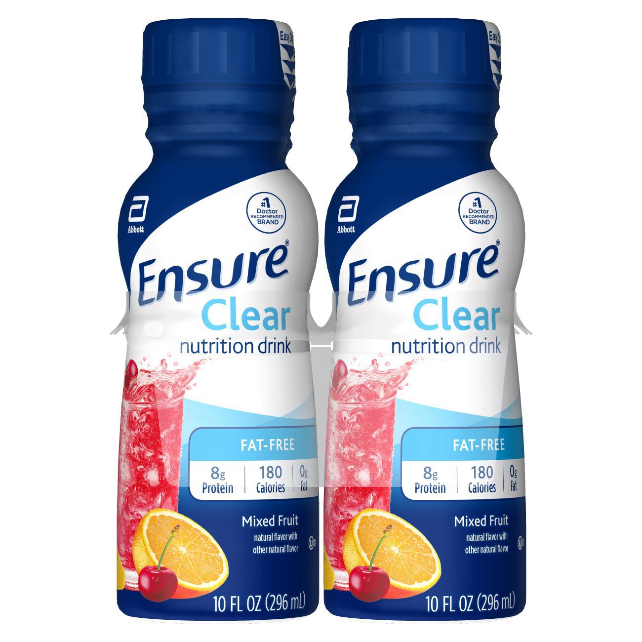 slide 6 of 10, Ensure Clear Nutrition Drink Mixed Fruit Ready-to-Drink 4-10 fl oz Bottles, 4 ct