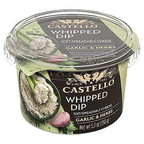 slide 1 of 1, Garlic Herb Whip Dip, 5.3 oz