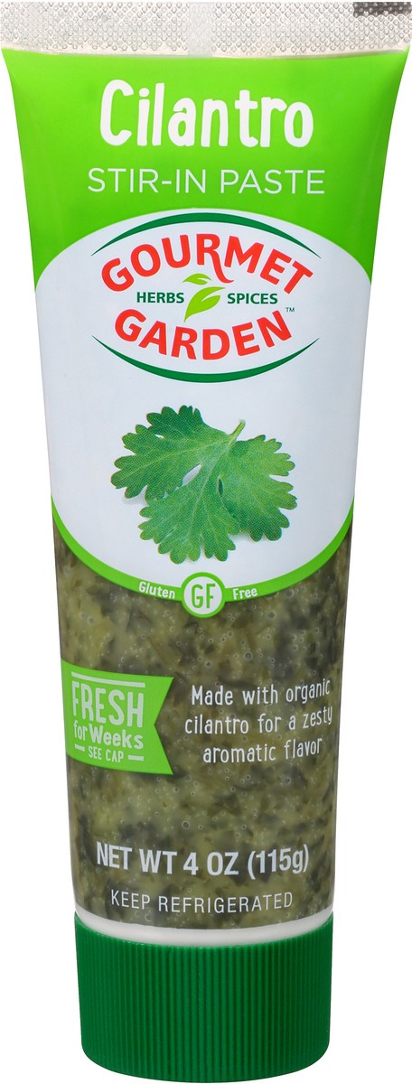 slide 4 of 7, Gourmet Garden Cilantro Stir-In Paste, 4 oz, 4 oz