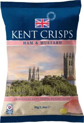 Kent Crisps Ham & Mustard Crisps