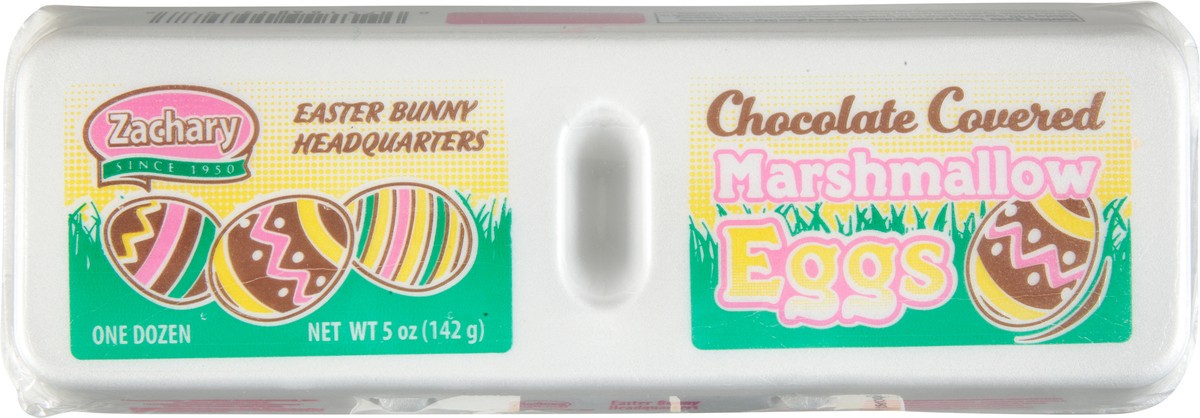 slide 11 of 11, Zachary Chocolate Covered Marshmallow Eggs, 5 oz