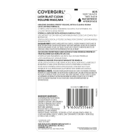 slide 12 of 25, Covergirl&Reg; Lash Blash Clean Waterproof Mascara In Very Black, 1 ct