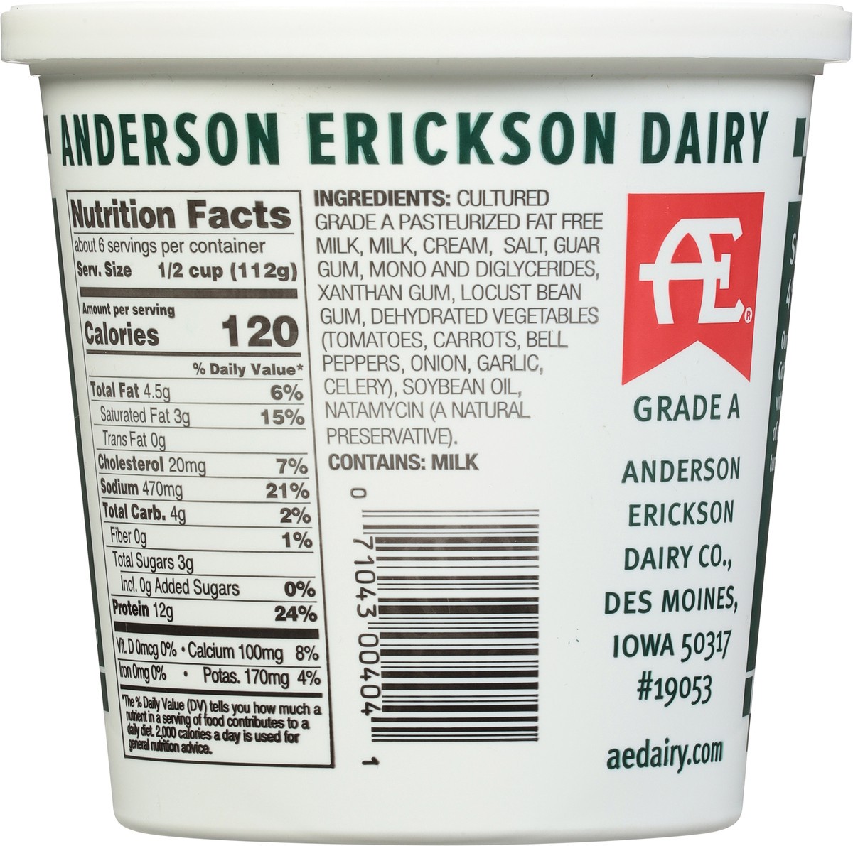 slide 5 of 9, AE Dairy 4% Milkfat Small Curd Garden Vegetable Cottage Cheese - 24 oz, 24 oz