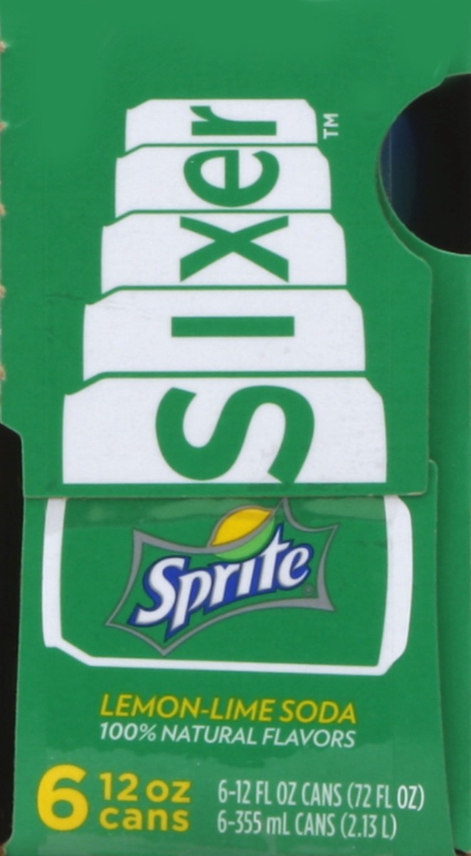 slide 3 of 6, Sprite Soda - 6 ct, 6 ct