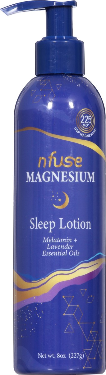 slide 5 of 14, Nfuse Magnesium Melatonin/Lavender Essential Oils Sleep Lotion 8 oz, 8 oz