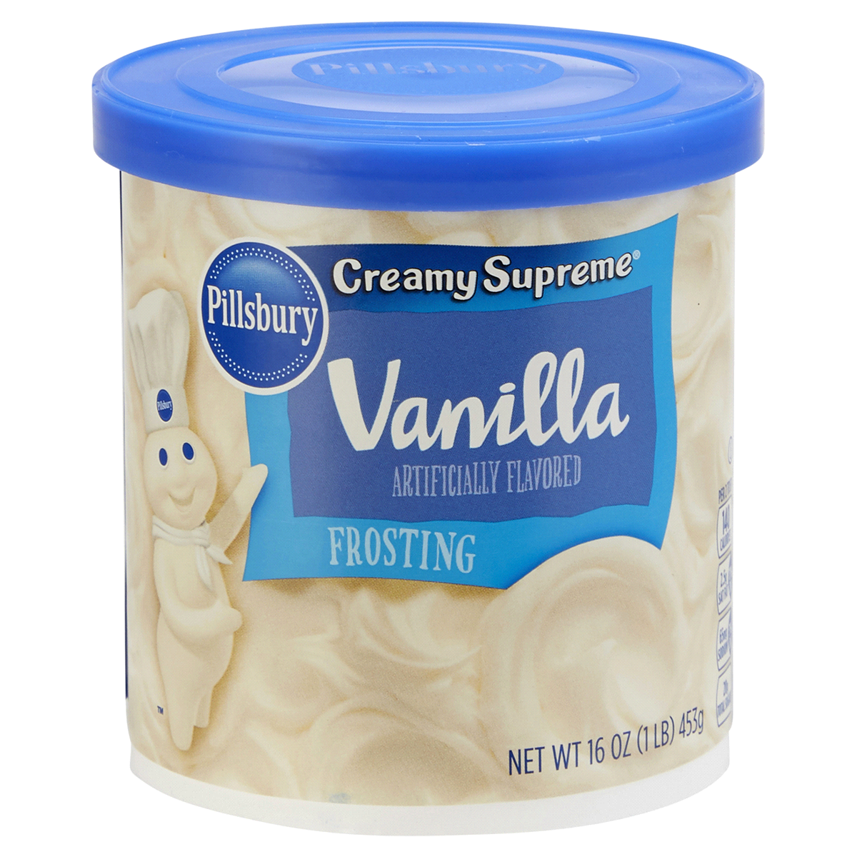 slide 1 of 4, Pillsbury Creamy Supreme Vanilla Frosting, 16 oz