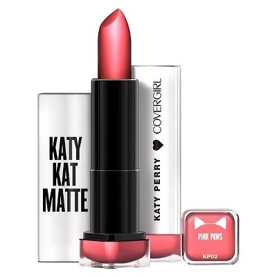 slide 1 of 2, Covergirl Katy Kat Matte Lipstick KP02 - Pink Paws, 12 oz