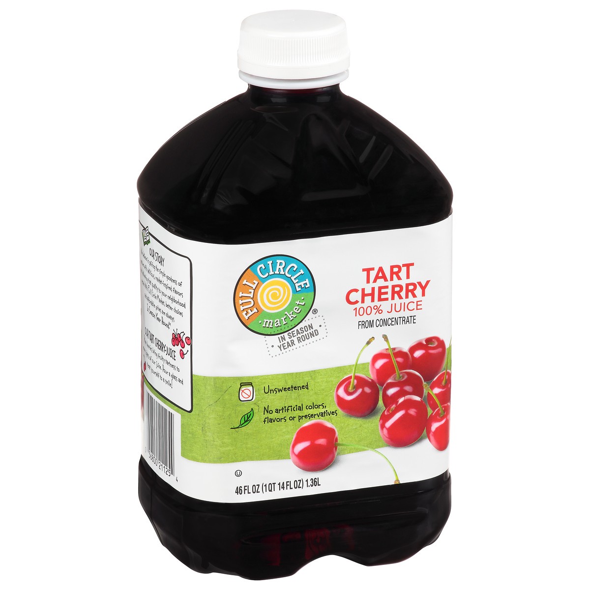 slide 6 of 16, Full Circle Market Tart Cherry 100% Juice - 46 fl oz, 46 fl oz