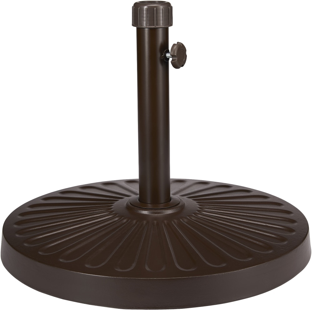 slide 1 of 1, Hd Designs Outdoors 40-Pound Umbrella Base - Brown, 40 lb