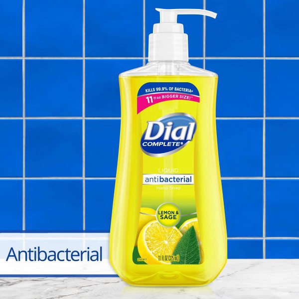 slide 27 of 29, Dial For the Kitchen Lemon & Sage Antibacterial Hand Soap, 11 oz