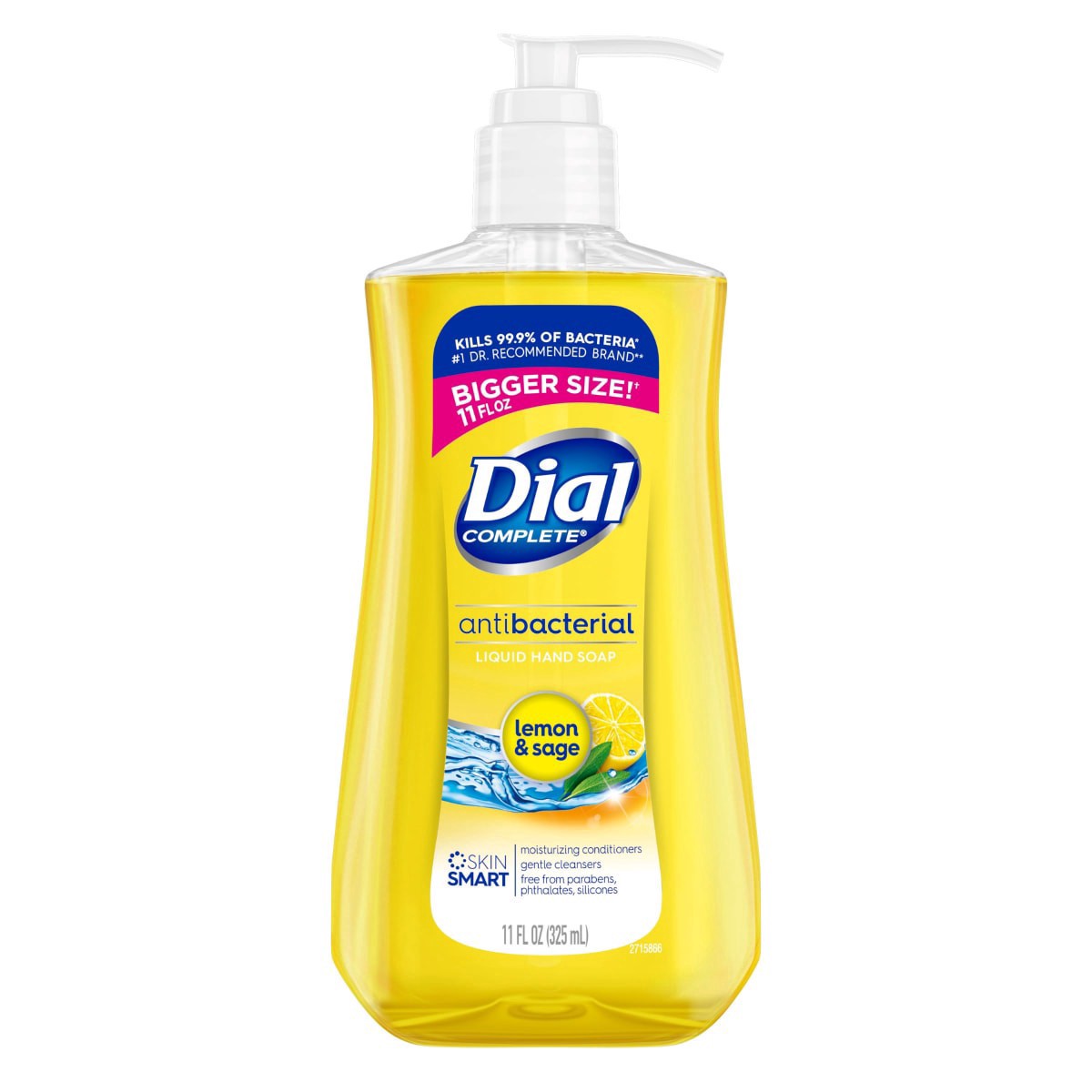 slide 1 of 29, Dial For the Kitchen Lemon & Sage Antibacterial Hand Soap, 11 oz