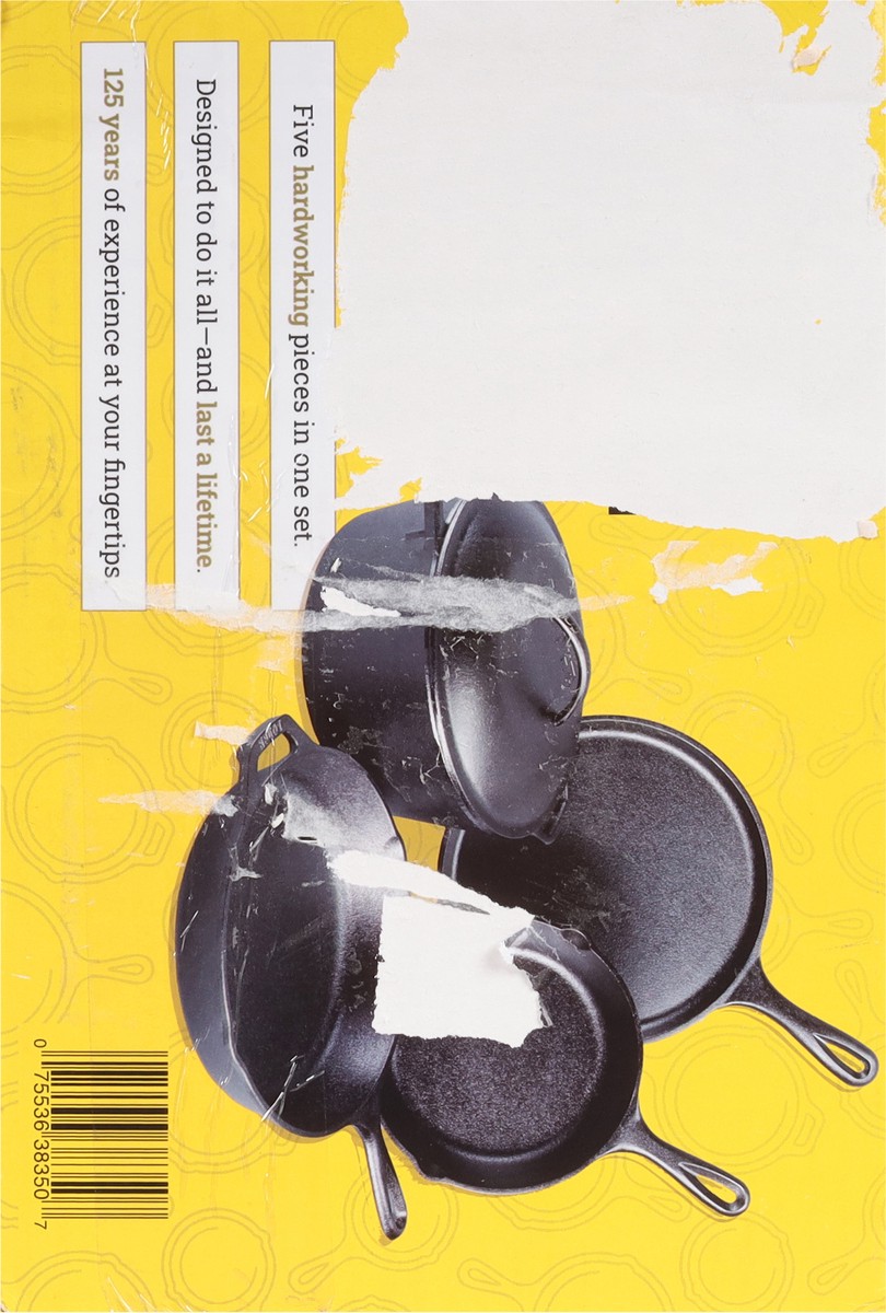 slide 9 of 11, Lodge Cast Iron Set, 5 ct