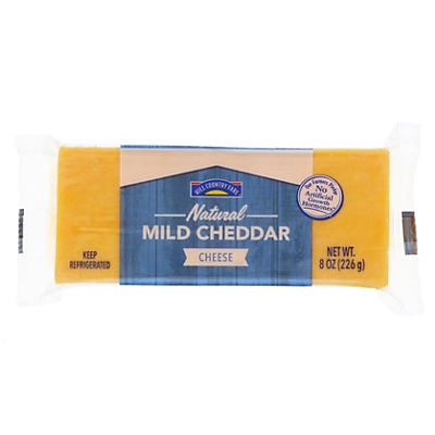 slide 1 of 1, Hill Country Fare Cheddar Cheese, 8 oz