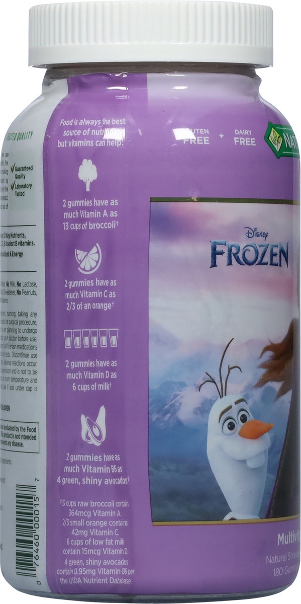 slide 3 of 9, Nature's Bounty Disney Frozen Kids Natural Strawberry & Raspberry Flavored Multivitamin Gummies 180 Gummies, 180 ct