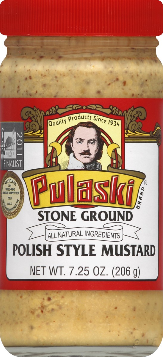 slide 2 of 2, Pulaski Mustard 7.25 oz, 7.25 oz