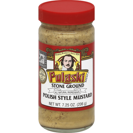slide 1 of 2, Pulaski Mustard 7.25 oz, 7.25 oz