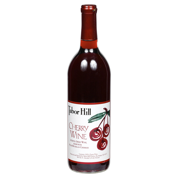 slide 1 of 2, Tabor Hill Cherry Wine, 750 ml