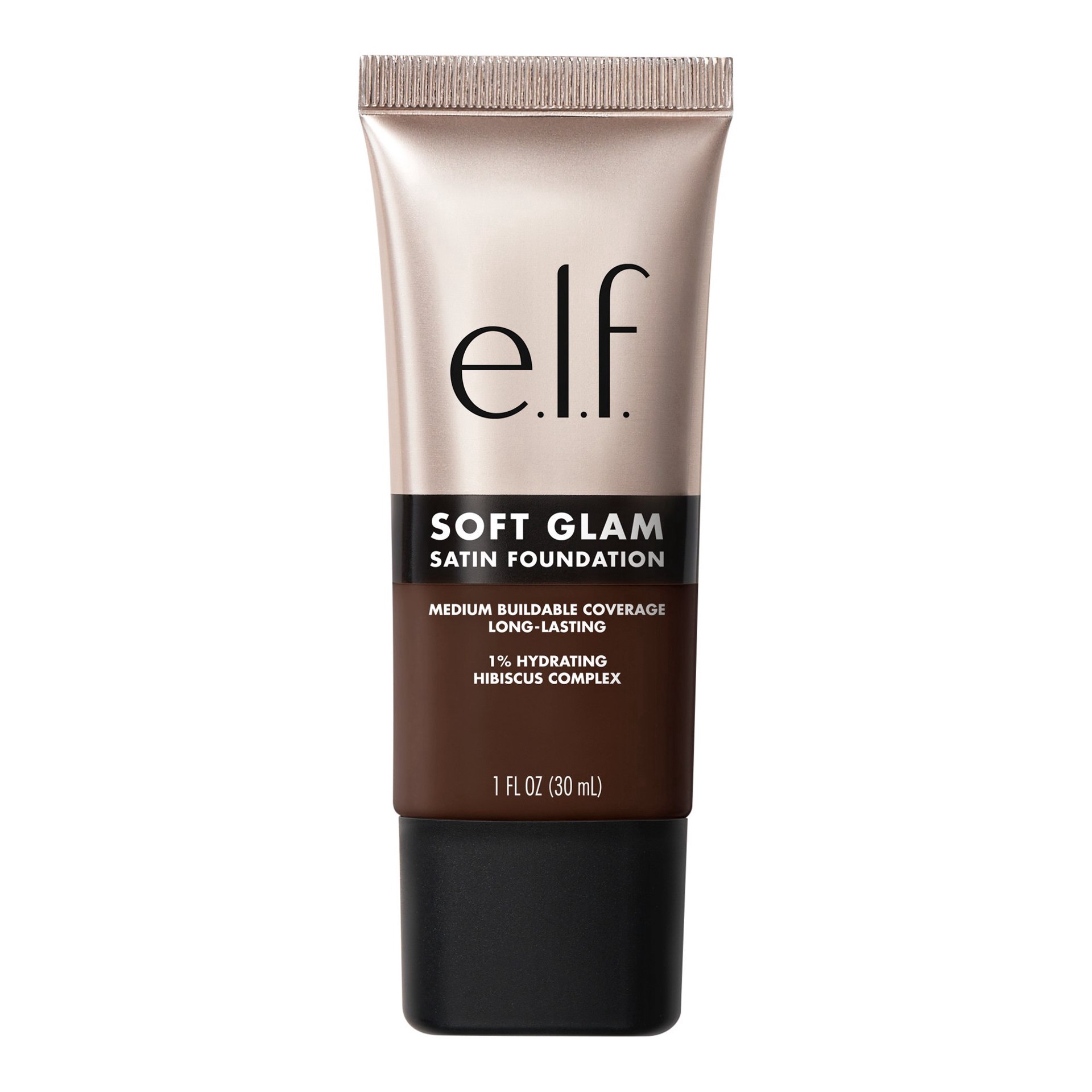 slide 1 of 1, e.l.f. Soft Glam Satin Foundation - Rich Neutral, 1 oz