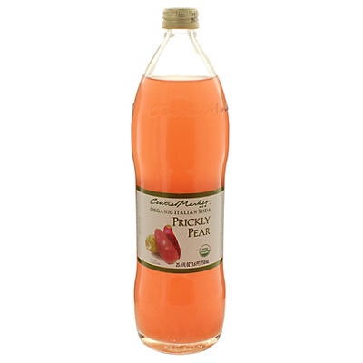 slide 1 of 1, Central Market Organic Italian Soda Prickly Pear - 750 ml, 750 ml