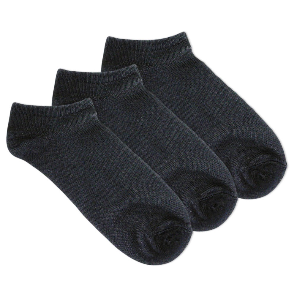 slide 1 of 1, K. Bell No Show Socks, 3 ct