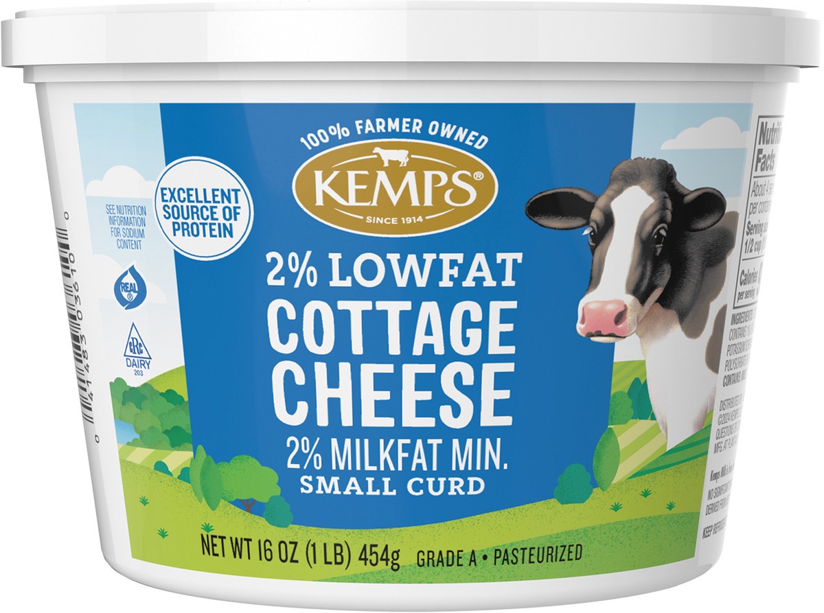 slide 6 of 13, Kemps Kemp 2% Lowfat Cottage Cheese Cup, 16 oz