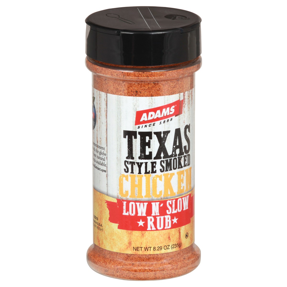 slide 11 of 12, Adams Texas Style Smoked Chicken Rub, 8.29 oz