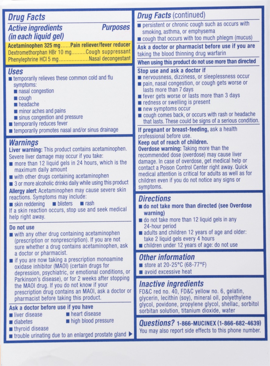 slide 5 of 12, Mucinex Fastmax Congestion & Headache - 16 Count, 16 ct