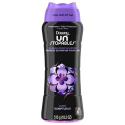 Downy Unstopables In Wash Scent Booster Beads, Lush Scent, 18.2 oz, Laundry Beads for Odor Protection, Downy Scent Booster Beads, Laundry Scent Boosters